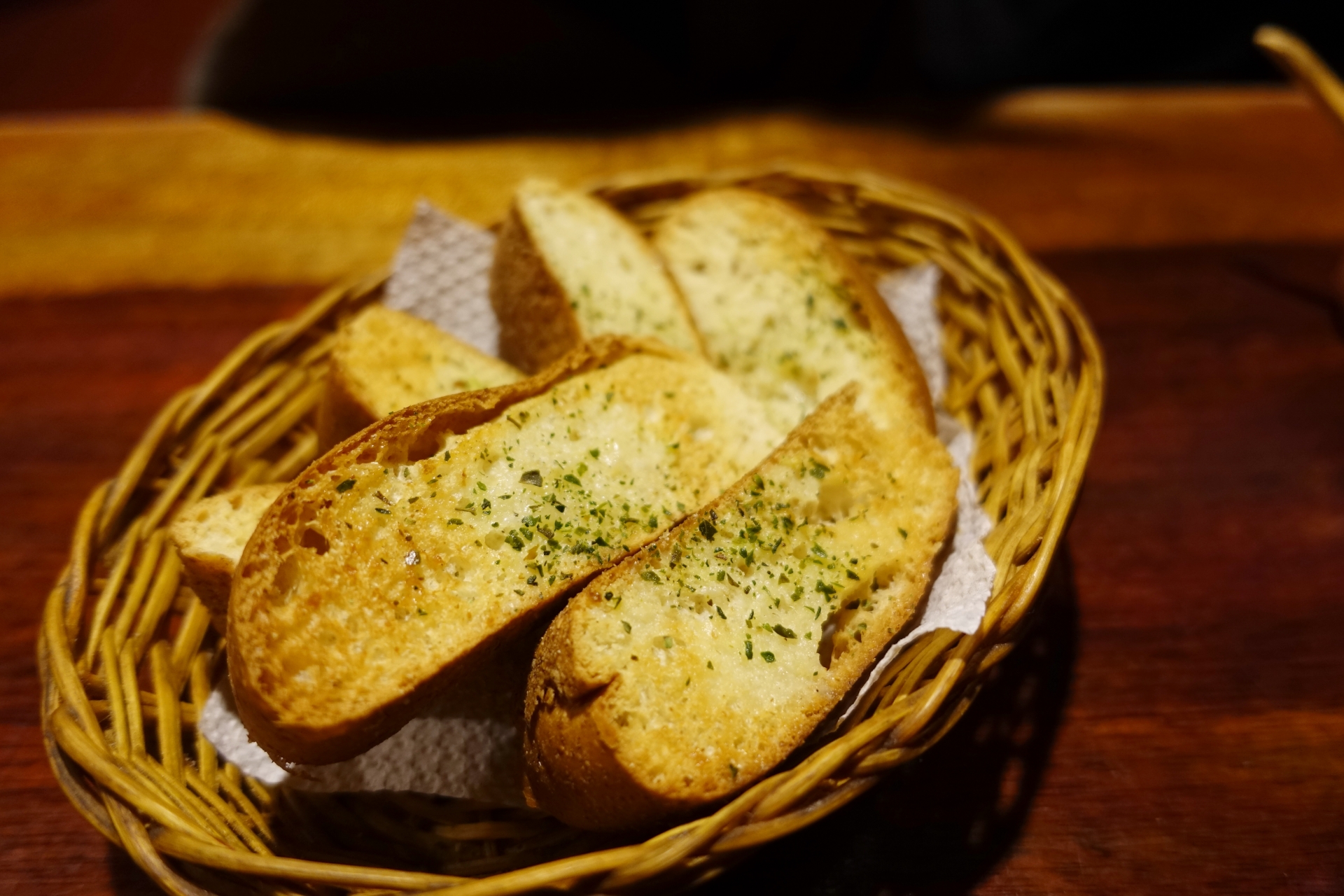 ガーリックトースト